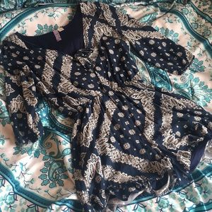 Paisley romper